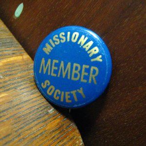 ⛪️ Missionary Society Vintage 1930's Lapel Pin